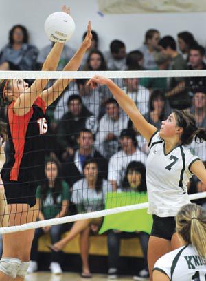 St. Joseph vs. Santa Ynez volleyball